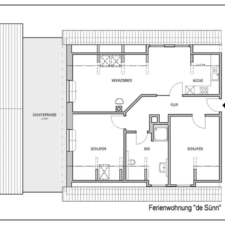Apartment Deichtraum Galmsbull